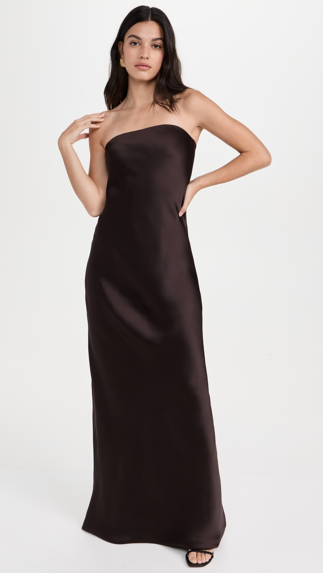Bias Strapless Gown | Shopbop