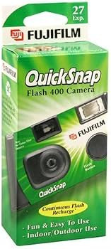 Fujifilm QuickSnap Flash 400 Disposable 35mm Camera + Quality Photo Microfiber Cloth | Amazon (US)