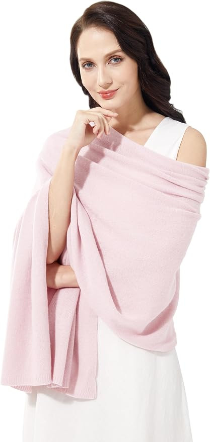 Soft Cashmere Blend Wrap Chic Scarf Stole for Women Wayfarer Travel Extra Large 87"x28" | Amazon (US)