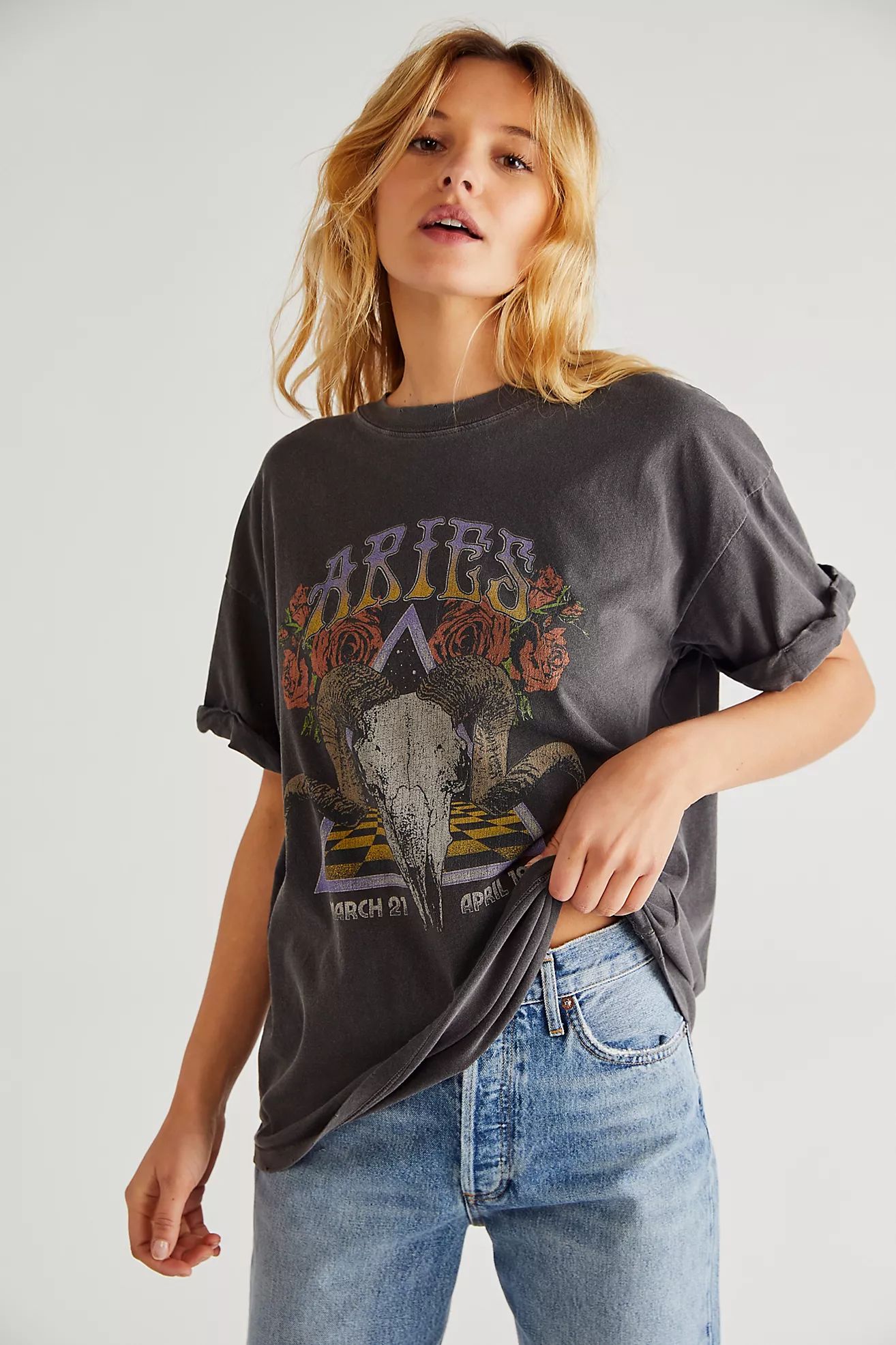 Horoscope Band Tee | Free People (Global - UK&FR Excluded)