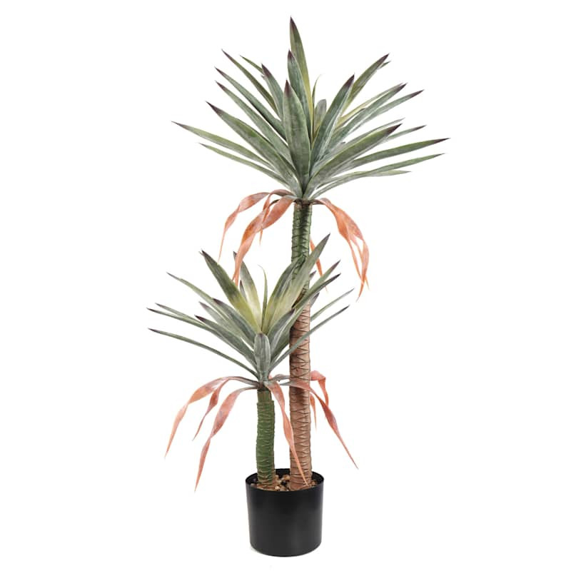 Sisal Tree in Black Pot, 43" | At Home