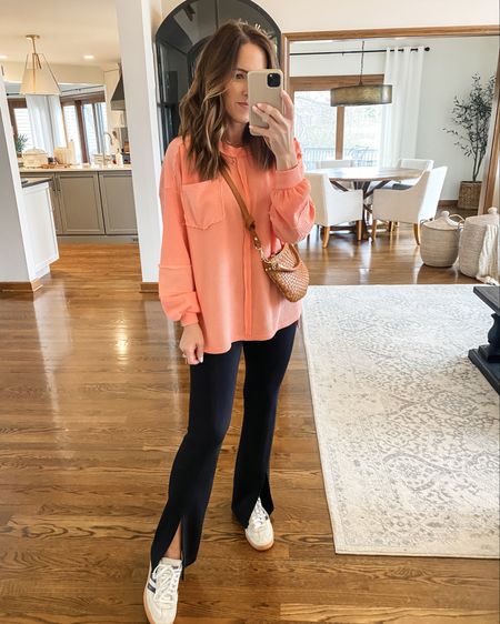 Athleisure. Sports mom style. Baseball mom. Spring/Summer styles. 
Jewelry - use discount code: twopeasinablog @mirandafrye
XS coral top / code: twopeas20 @pinklily
XS leggings / code: TWOPEASXSPANX 
XS mint green pullover
XS tie waist dress / code: twopeas20 
XS grey matching set/ code: kateybetsy40 @cozyearth