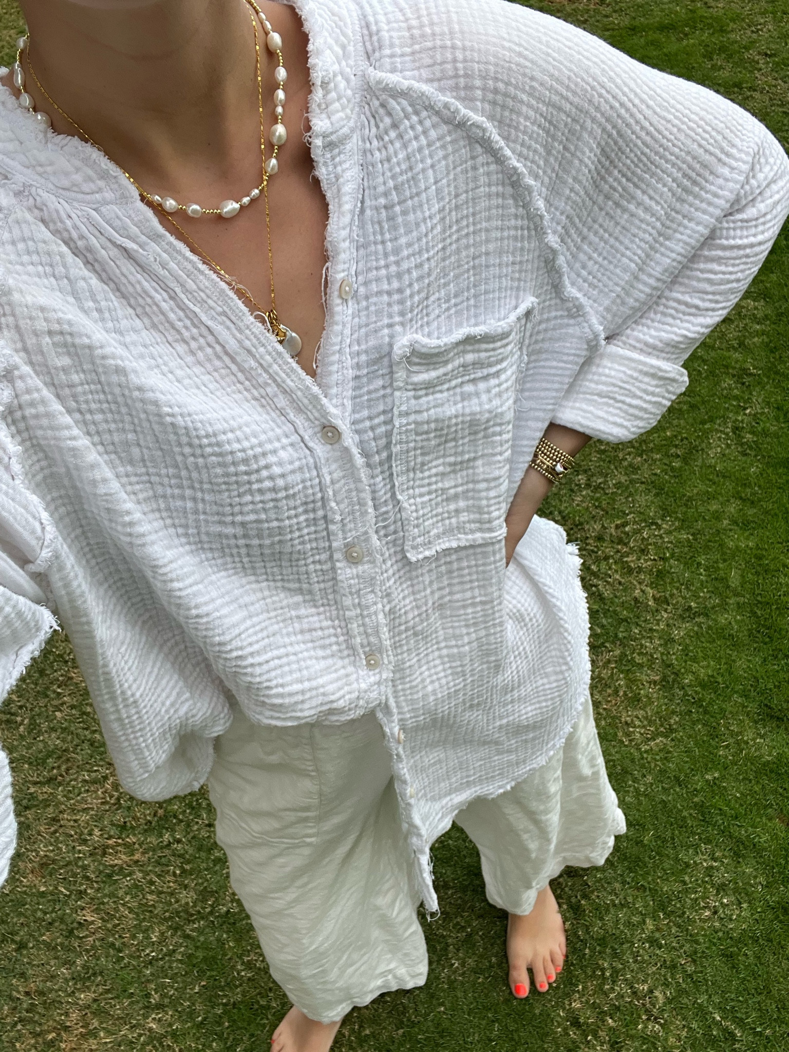 Easy day to night vaca outfit!

#LTKtravel #LTKSeasonal #LTKsalealert