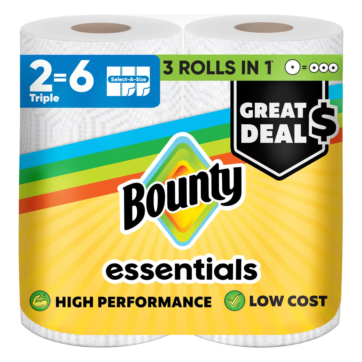 Bounty Essentials Select-A-Size Paper Towels | Target