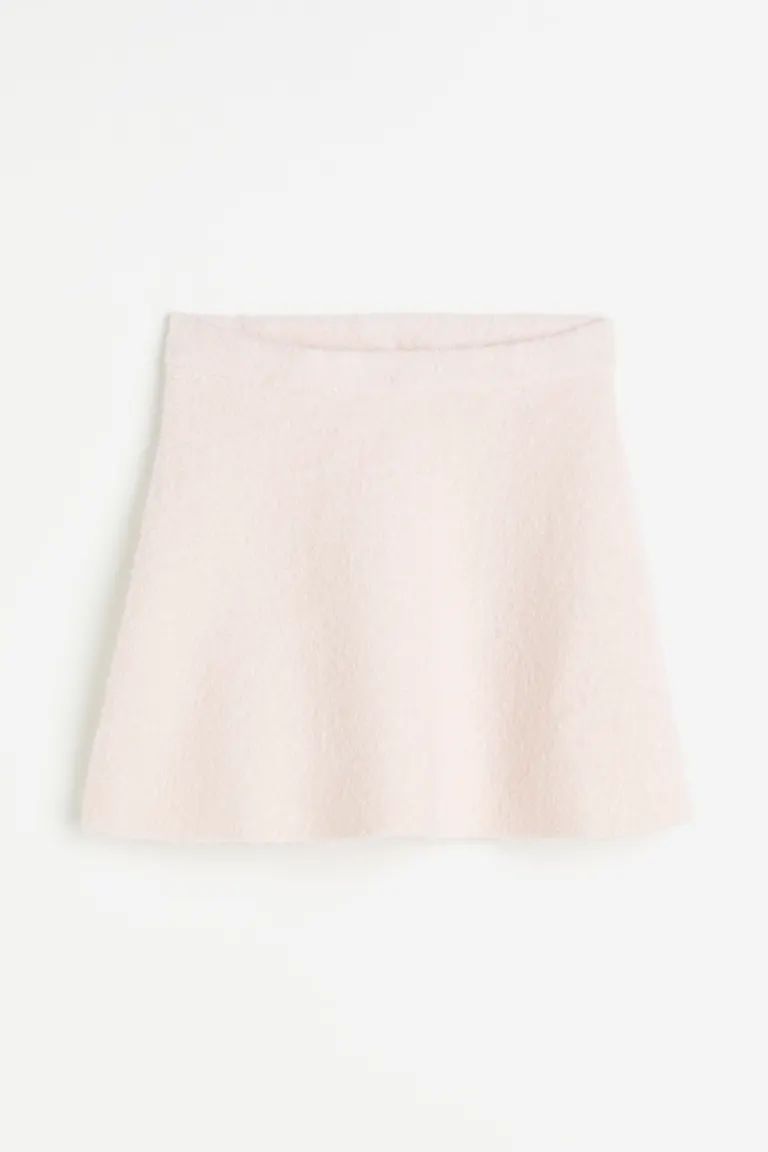 A-line knitted mini skirt | H&M (UK, MY, IN, SG, PH, TW, HK)