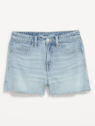 Extra High-Waisted Jean Cut-Off Shorts -- 2.5-inch inseam | Old Navy (US)
