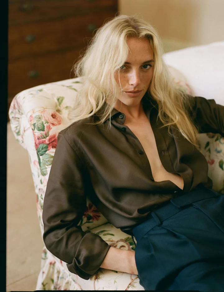 The Boyfriend: TENCEL™ Lyocell, Chocolate | With Nothing Underneath