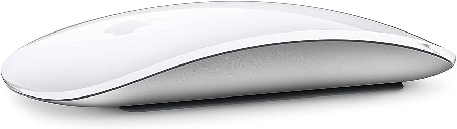 Apple Magic Mouse: Bluetooth, rechargeable. Works with Mac or iPad; White, Multi-Touch surface | Amazon (UK)