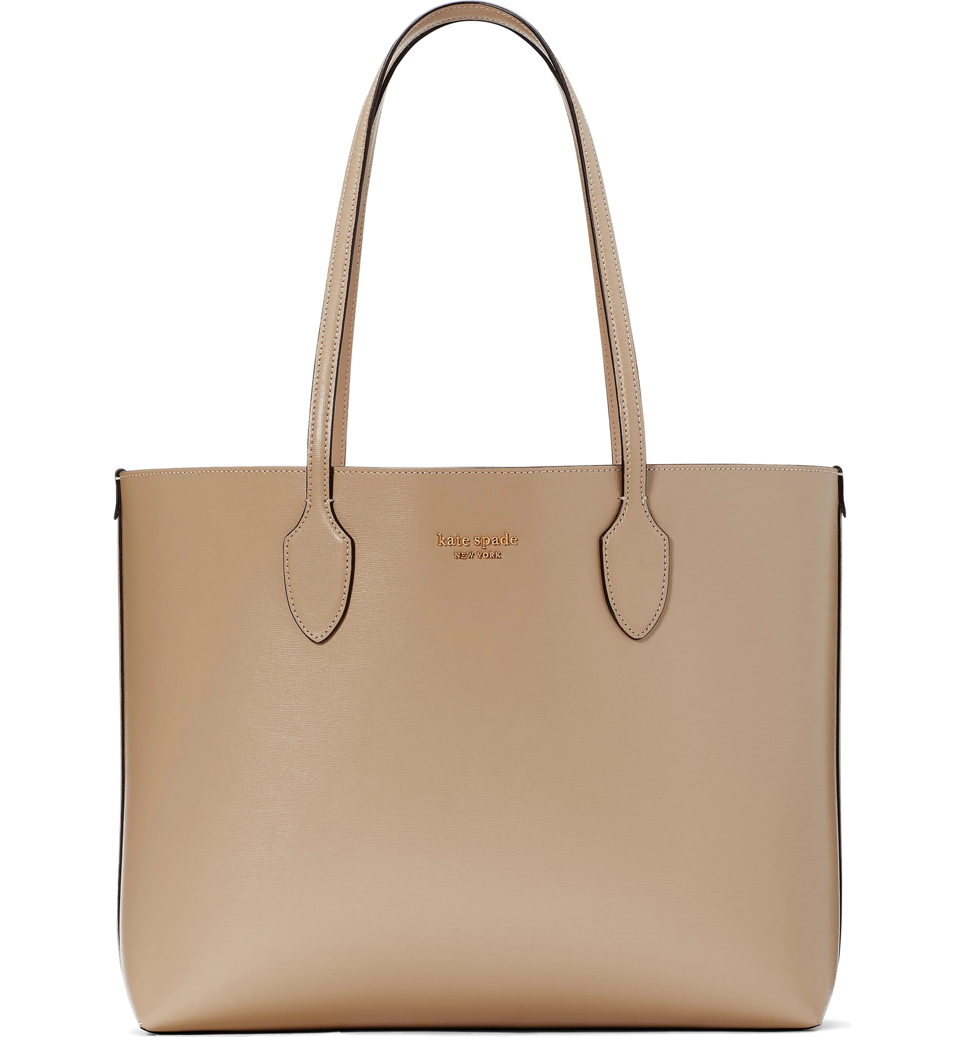 large bleecker leather tote | Nordstrom