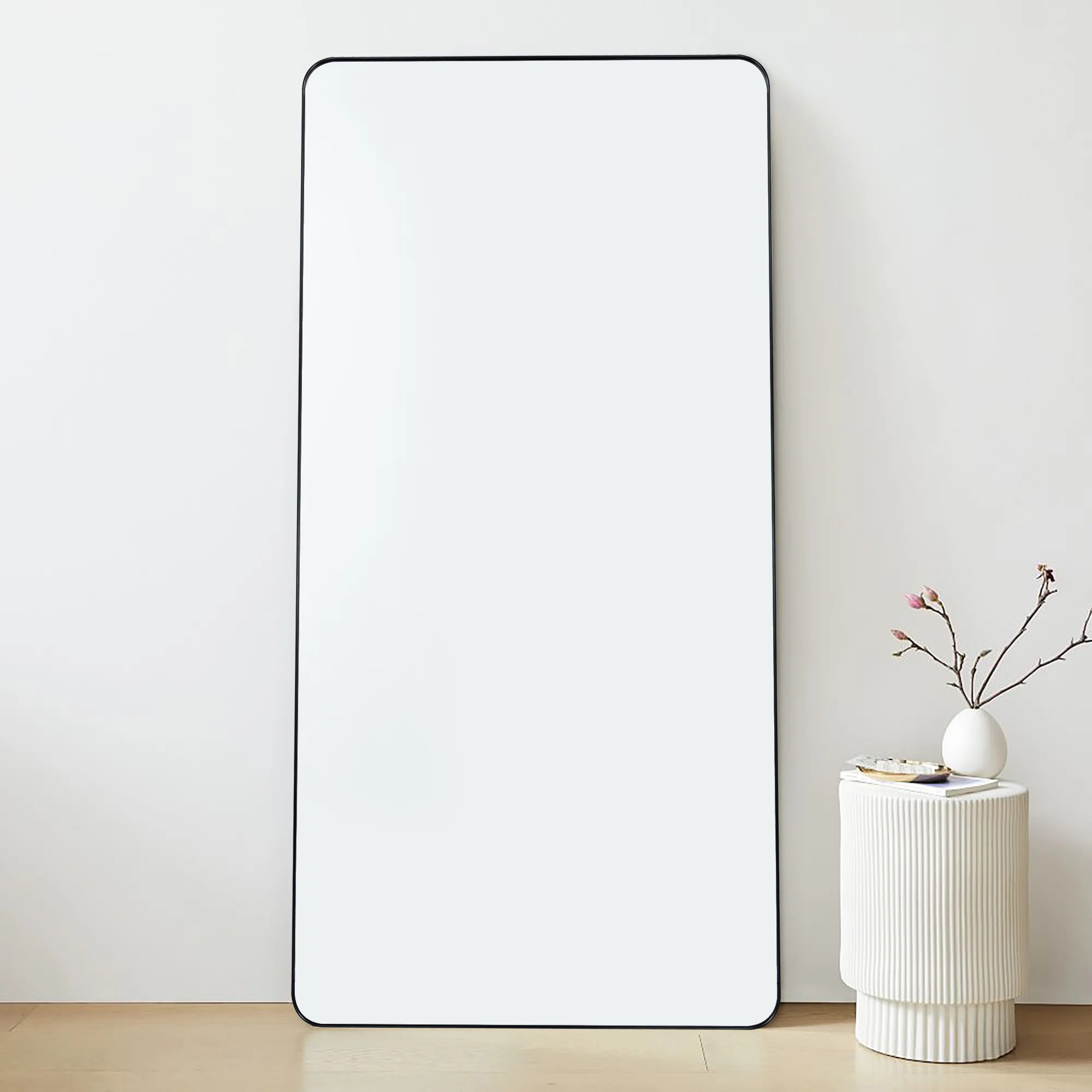 17 Stories Kengston Modern & Contemporary Rectangular Bathroom Vanity Mirrors & Reviews | Wayfair | Wayfair North America