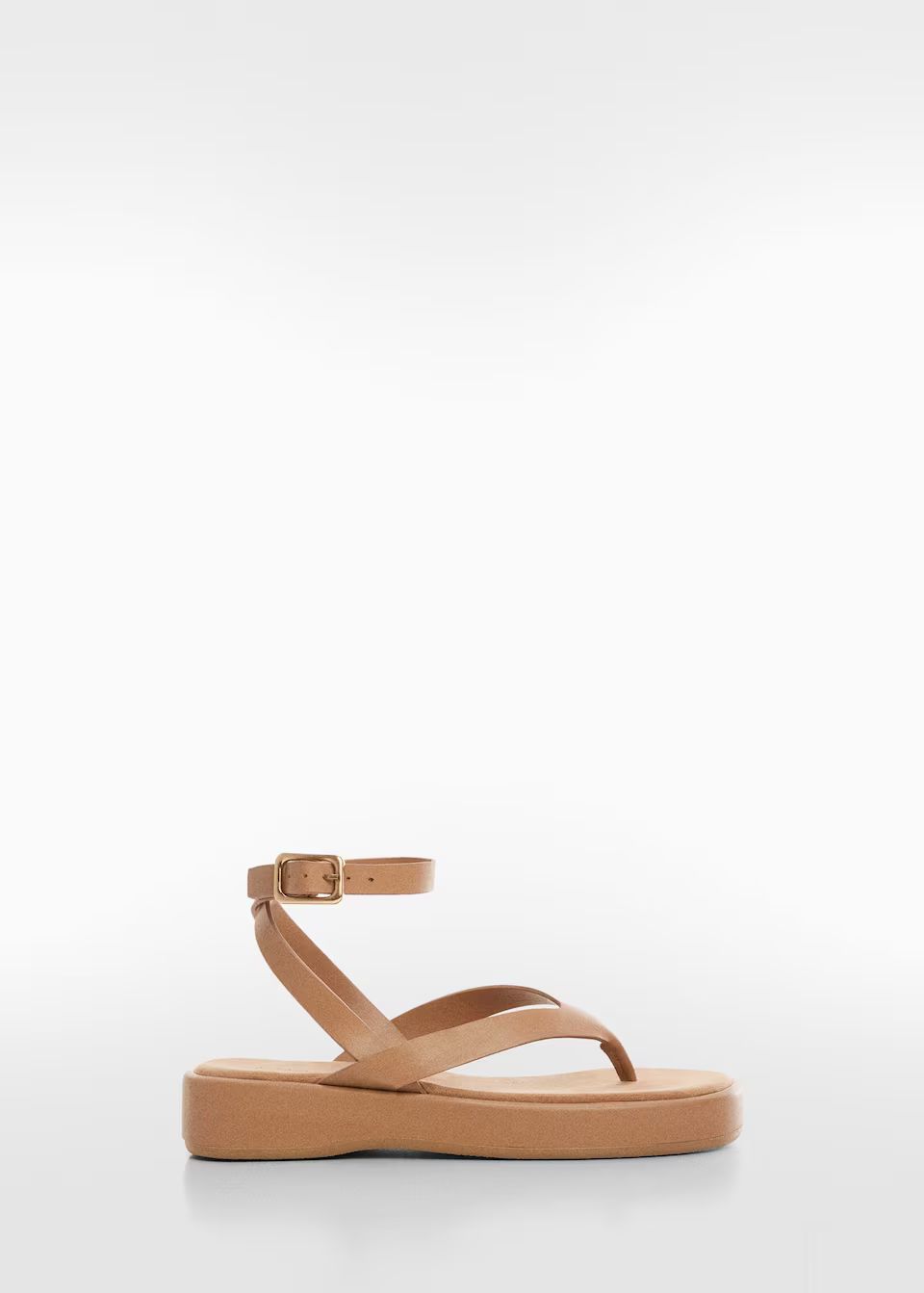 Platform strap sandals -  Women | Mango USA | MANGO (US)