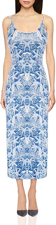 Women's Casual Dresses Sleeveless Split Floral Print Beach Maxi Long Dress | Amazon (US)