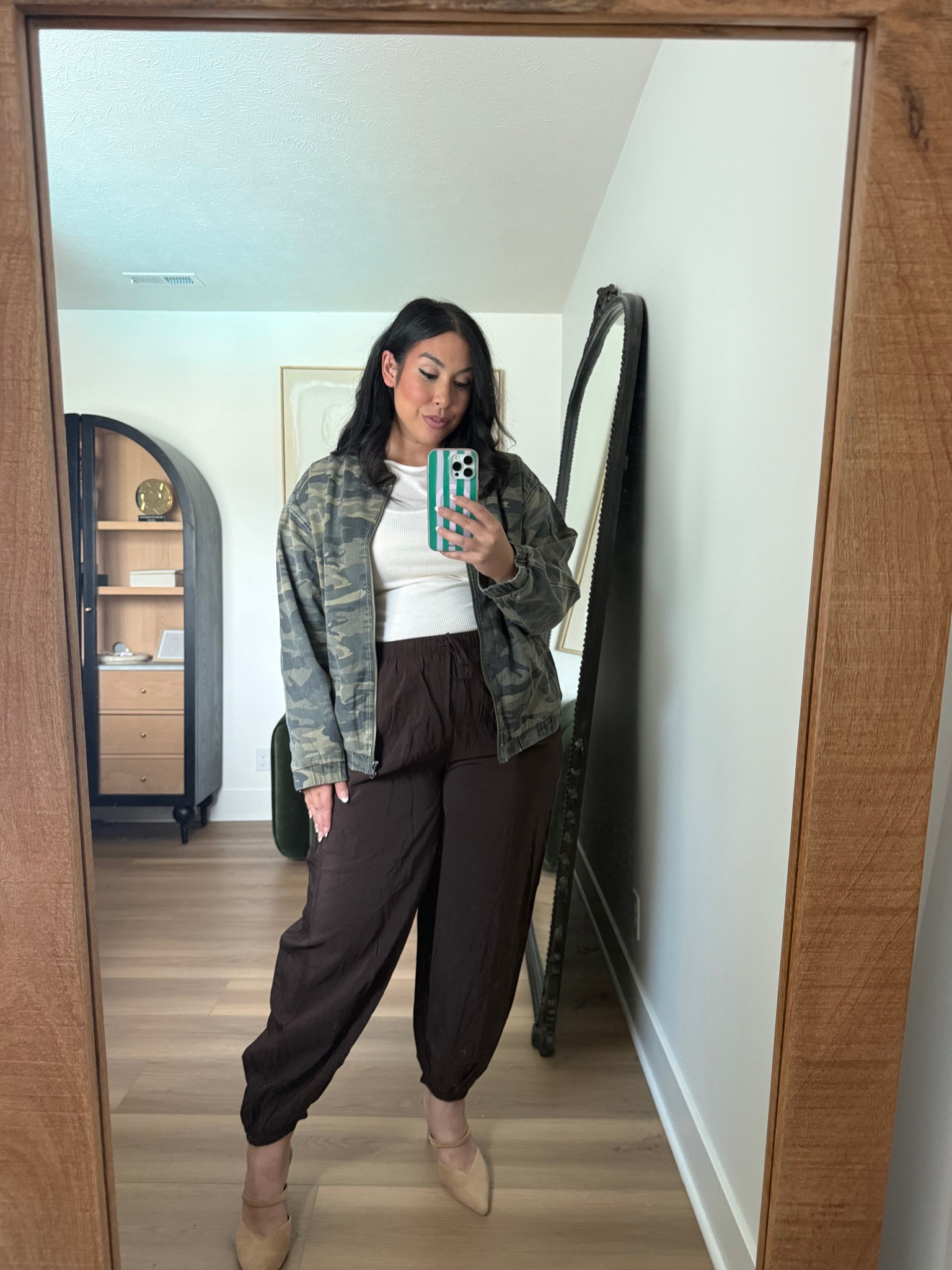 Loving the balloon pants... these feel so elevated & are super affordable! Wearing an XL! midsize, fall fashion, fall style, walmart skirt, plaid skirt, trending fall, affordable fashion, walmart fashion 

 #LTKSeasonal #LTKMidsize