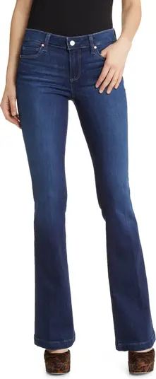 PAIGE Laurel Canyon Low Rise Flare Jeans | Nordstrom | Nordstrom