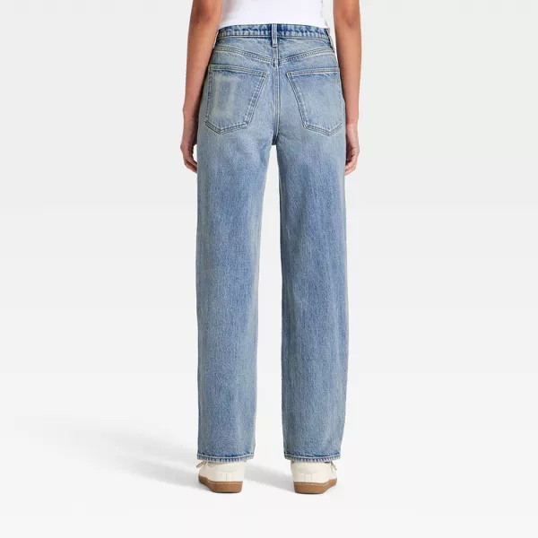 Women's Vintage Straight Pants - Universal Thread™ Dark Wash 16 Short | Target