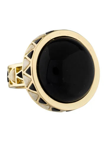 House of Harlow 1960 Resin Cocktail Ring | The Real Real, Inc.