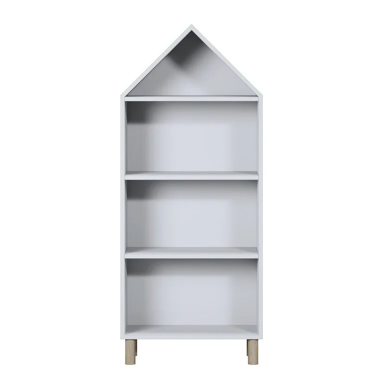 House of Happy, House Shaped Bookshelf, White | Walmart (US)
