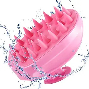 Scalp Massager Shampoo Brush, Hair Scalp Scrubber Shower Hair Brush Head Massager for Stress Rela... | Amazon (US)