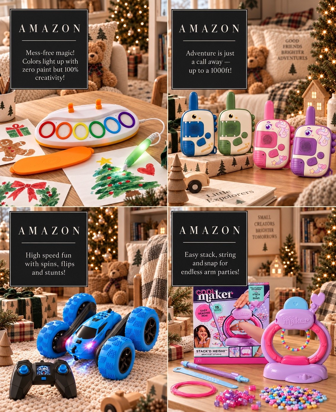 Shop Amazon gifts for kids! Kids toy gifts

Comment SHOP below to receive a DM with the link to this post on my LTK ⬇ https://liketk.it/6oBLY
