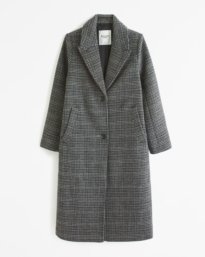 Tailored Topcoat | Abercrombie & Fitch (US)