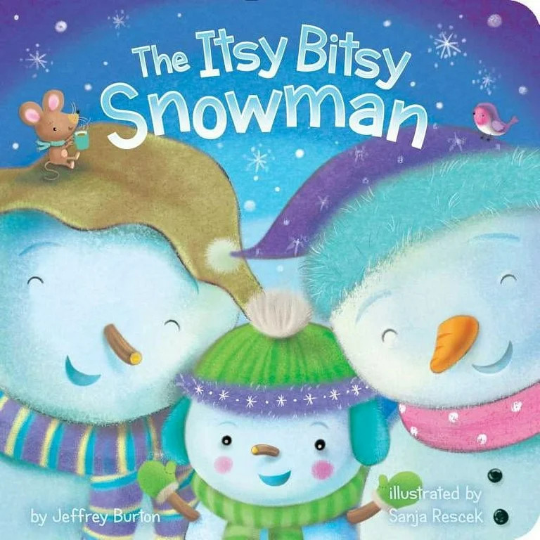 Itsy Bitsy The Itsy Bitsy Snowman, (Board Book) | Walmart (US)