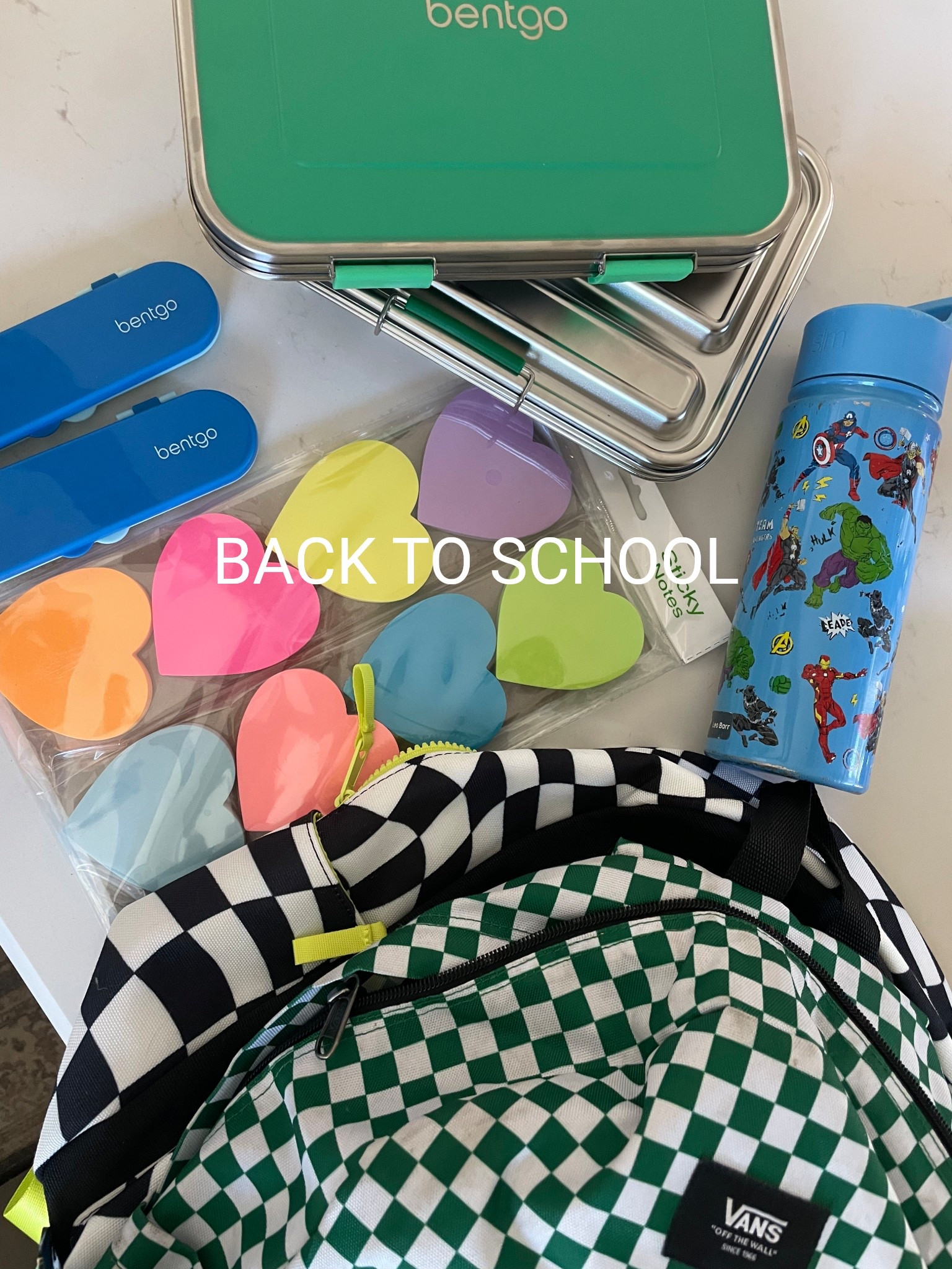 Grabbed a few last minute things for back to school next week! Sticky notes for lunchbox, water bottle, utensils, first day sign, etc!

#LTKKids #LTKSeasonal #LTKFindsUnder50