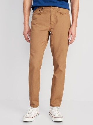 Wow Athletic Taper Non-Stretch Five-Pocket Pants for Men | Old Navy (US)