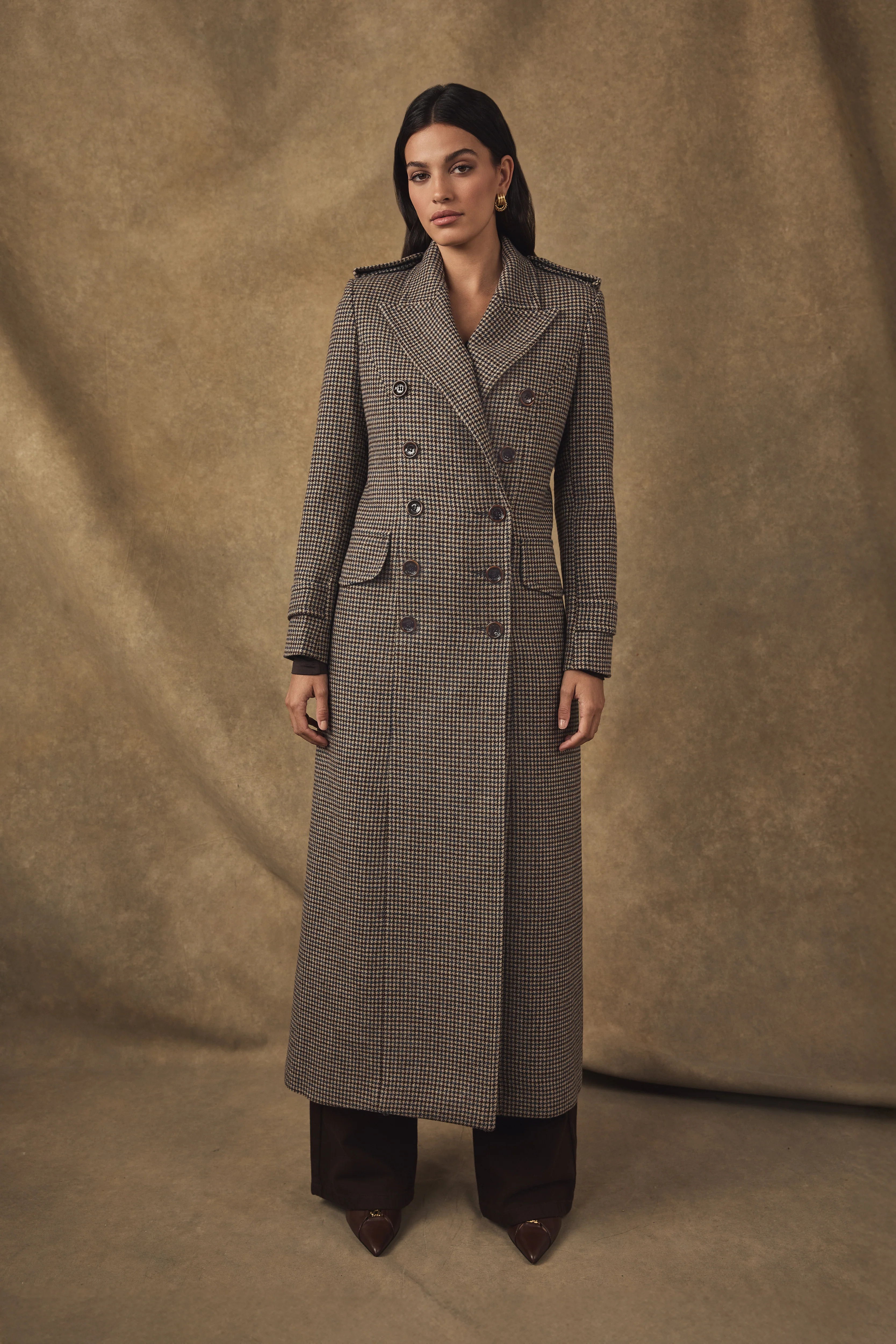 The Great Coat (Chatsworth Tweed) | Holland Cooper