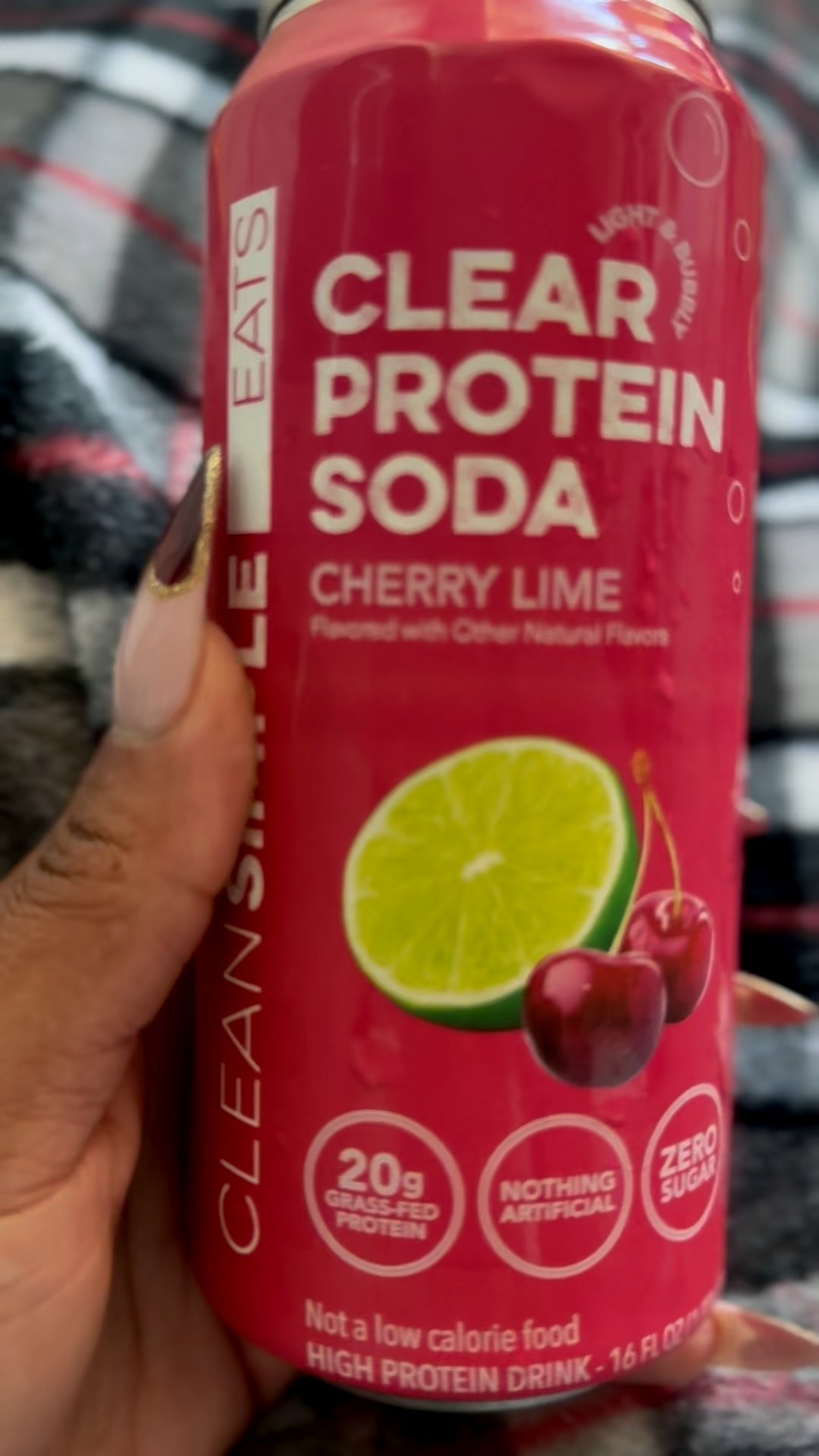 I’m always looking for ways to get my protein and this protein soda is delicious!!! 
