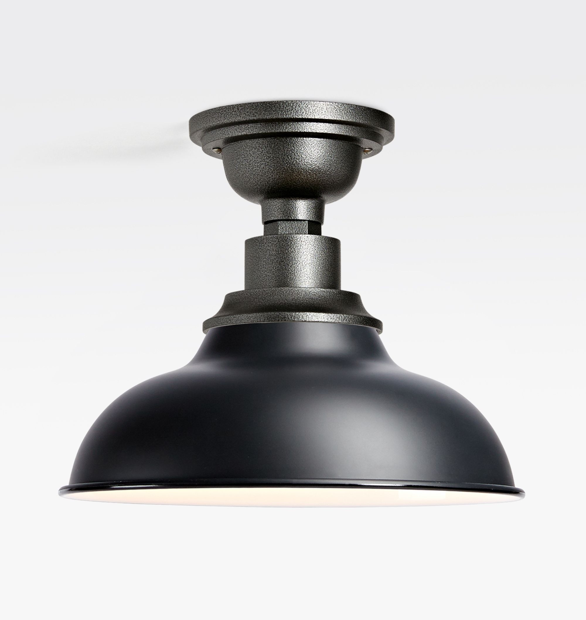 Carson Semi-Flush Mount, 12" Width | Rejuvenation