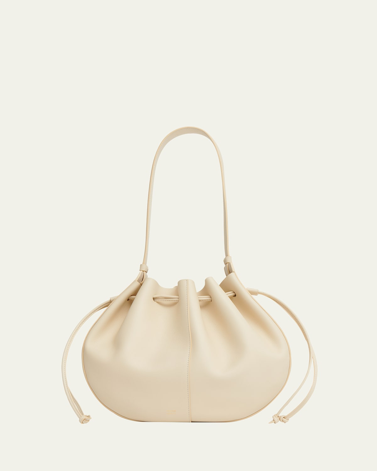 Flores Drawstring Leather Shoulder Bag | Bergdorf Goodman