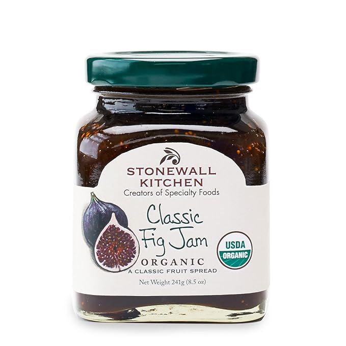 Stonewall Kitchen Organic Classic Fig Jam, 8.5oz. | Amazon (US)