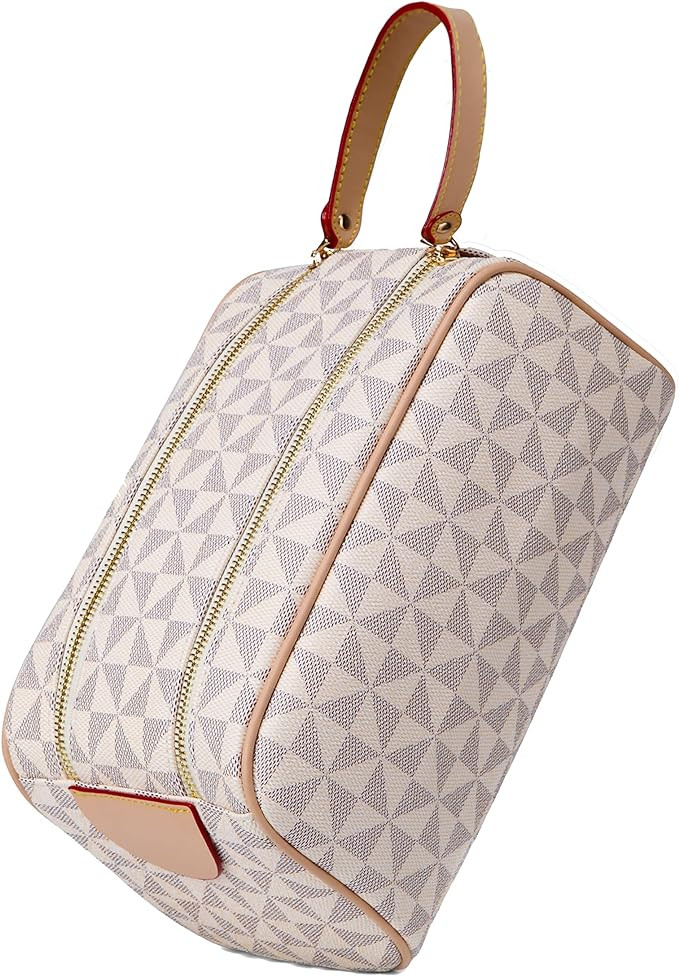 Toiletry Bag For Men/ Makeup Organizer for Women Travel Cosmetics Kit Bag-Water-Resistant Shaving... | Amazon (US)