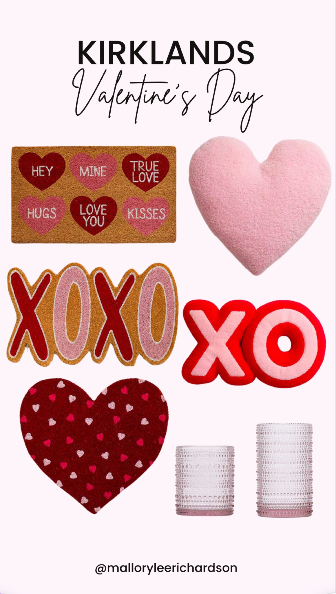 Kirklands Valentine’s Day, Valentine’s Day decor, valentines door mats, valentines pillows, valentines glasses

#LTKHoliday #LTKSeasonal #LTKhome