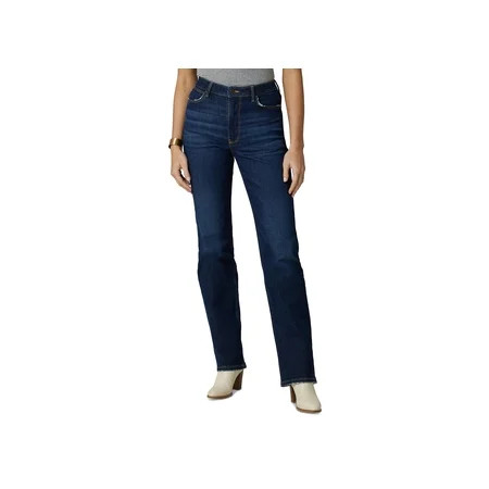 Wrangler Womens Straight Leg Jeans Dark Wash 16x32 | Walmart (US)