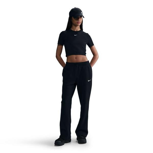 Women's Nike Sportswear Phoenix Fleece Sweatpants XLarge Black/Sail Regular | Scheels Sports