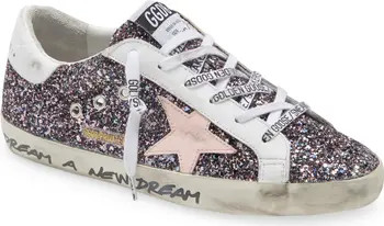 Golden Goose Super-Star Glitter Sneaker | Nordstrom | Nordstrom Canada