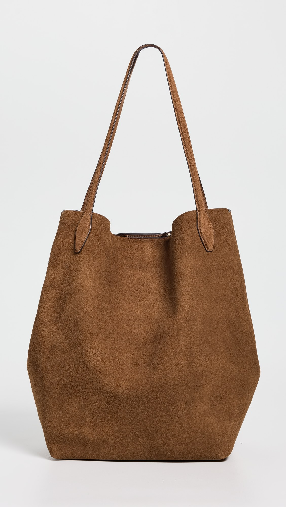 The Oversized Shopper Tote In Suede | Shopbop