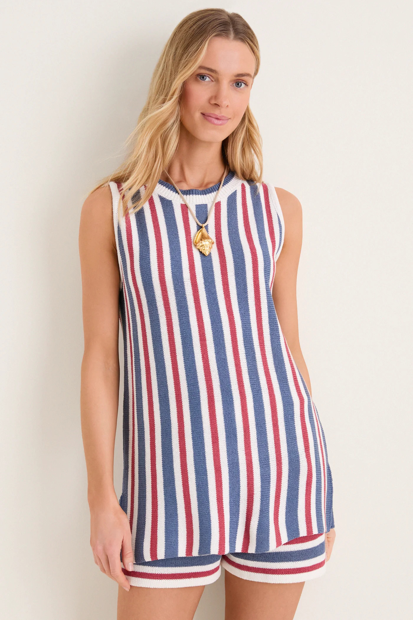 Regatta Stripe Knit Wells Top | Tuckernuck (US)