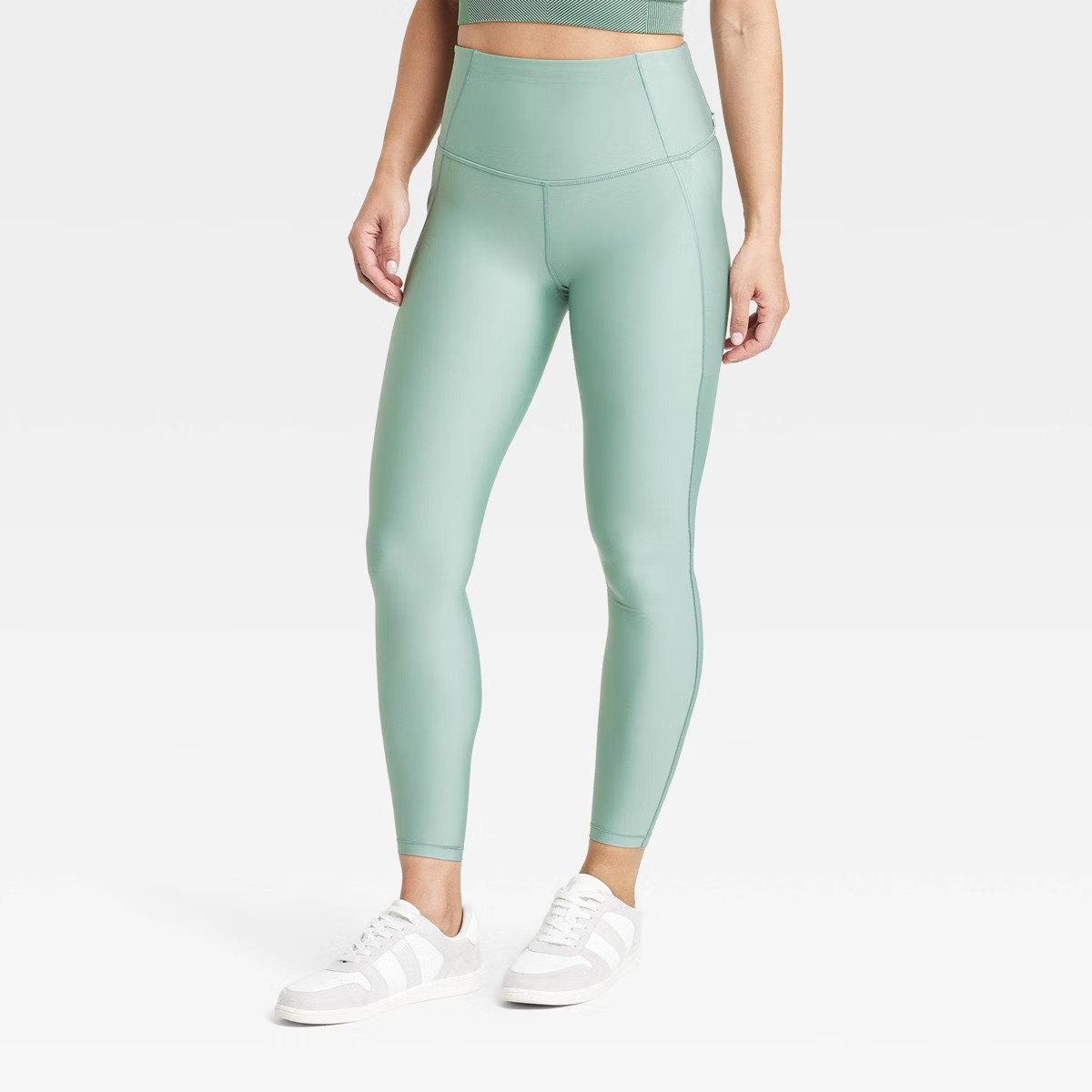 Women's Effortless Support High-Rise Pocketed 7/8 Leggings - All In Motion™ | Target