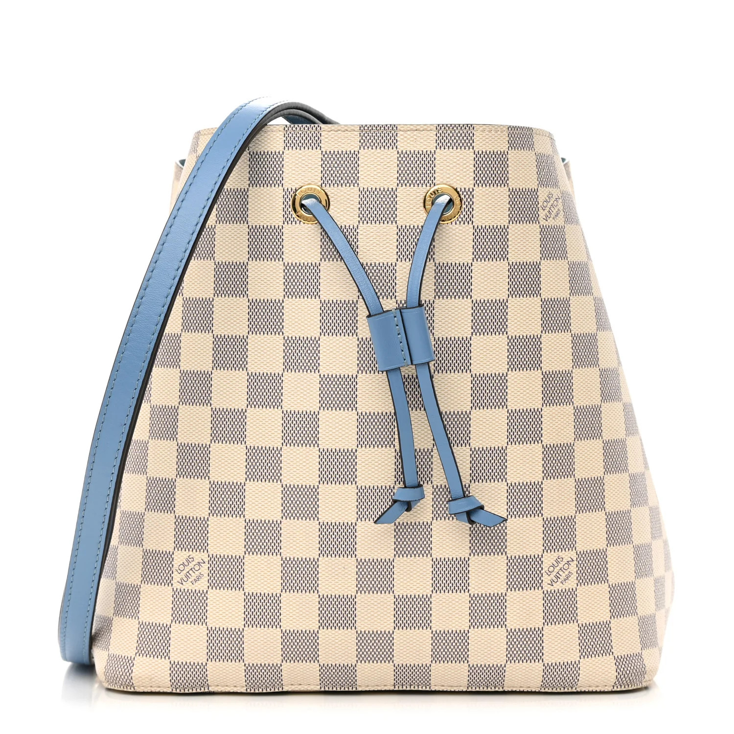 LOUIS VUITTON Damier Azur Neonoe MM Bleuet | FASHIONPHILE (US)