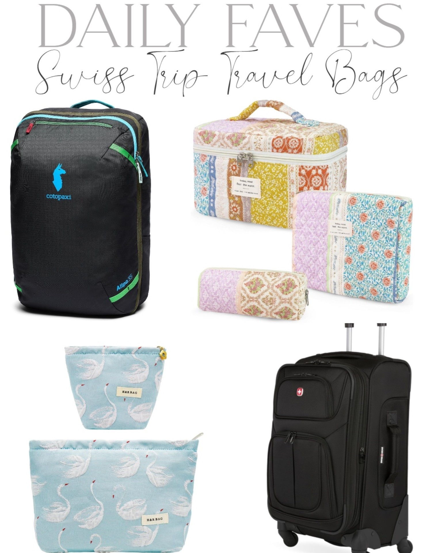Swiss trip travel bags

#LTKFamily #LTKTravel