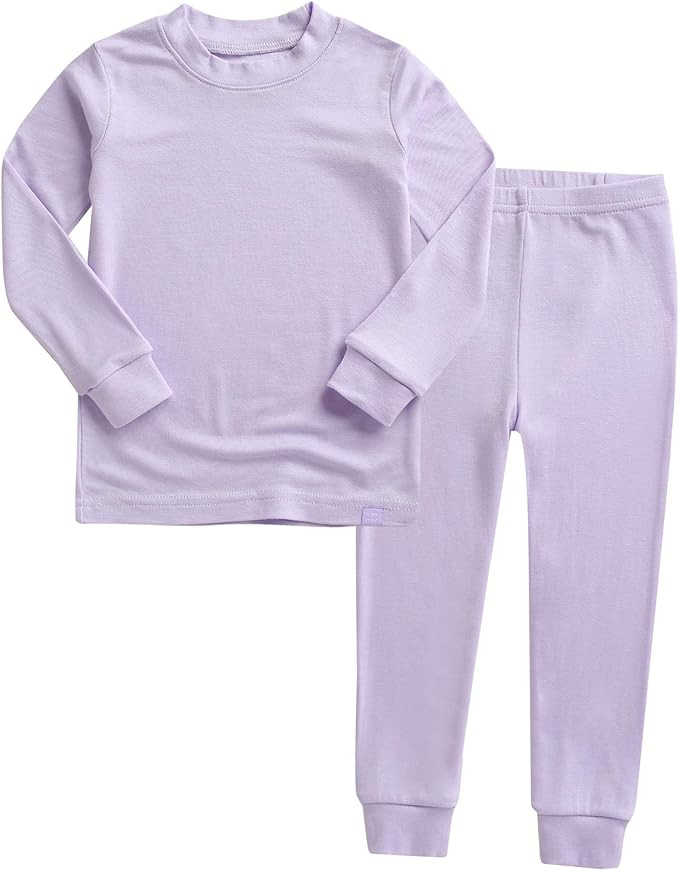 VAENAIT 6M-12Y Toddler Toddler Kids Toddler Girls Boys Soft Comfy Modal Tencel Solid Raglan Sleep... | Amazon (US)