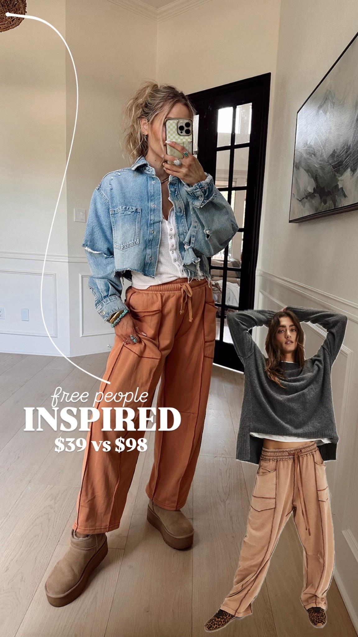 Free People Inspired pants! 

Wearing size s / tts 

#LTKgrwm #LTKootd #LTKdayinmylife