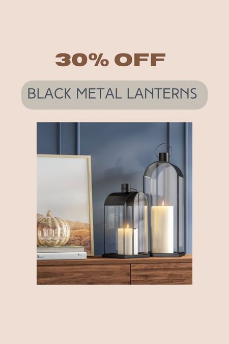 Target 30% Off Black Metal Lanterns.



Affordable home decor. Trending home decor on sale.


#LTKstyletip #LTKhome #LTKsalealert