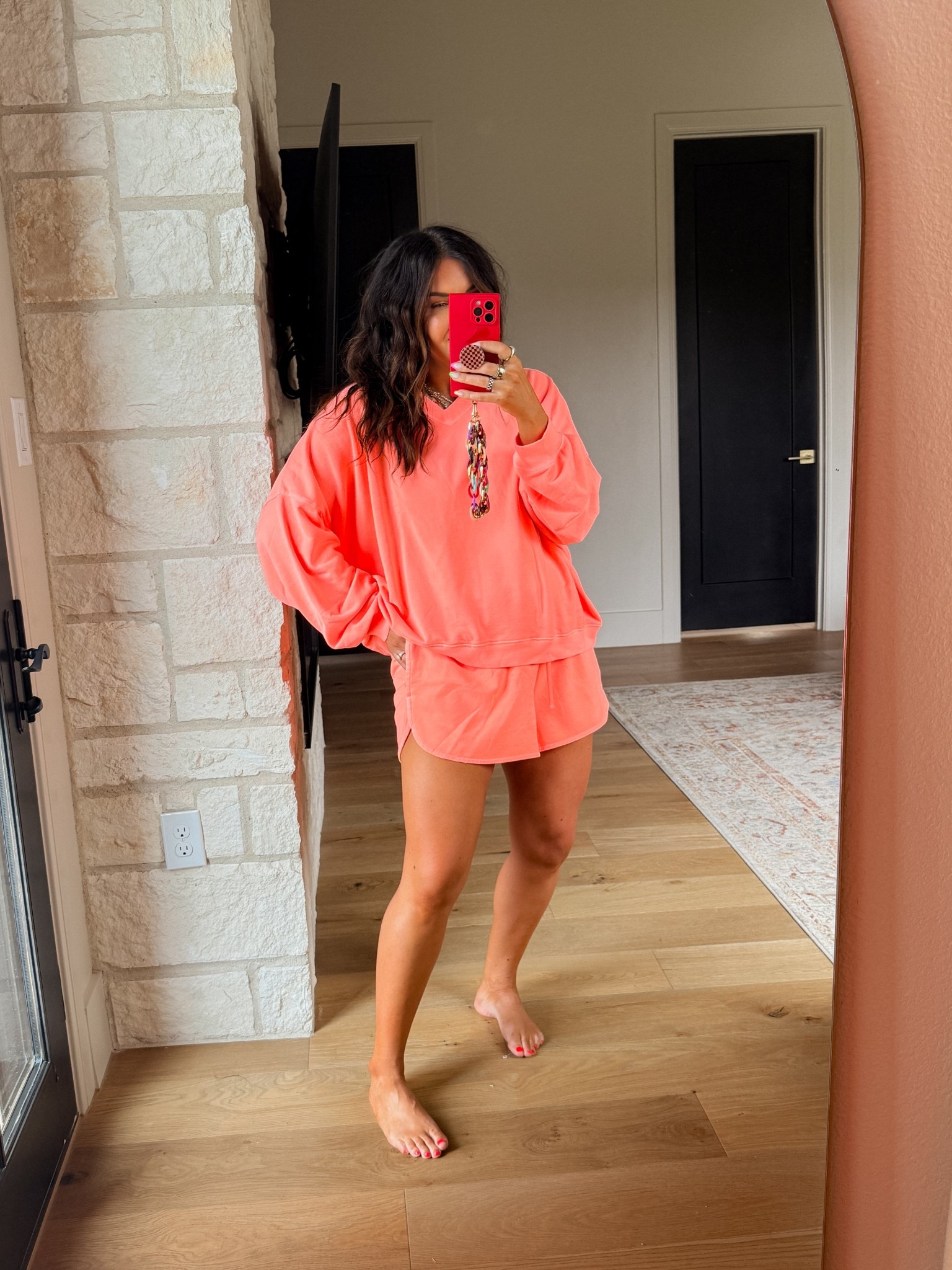 Matching set
Oversized. Wearing an XL in both


#LTKFindsUnder50 #LTKMidsize #LTKStyleTip