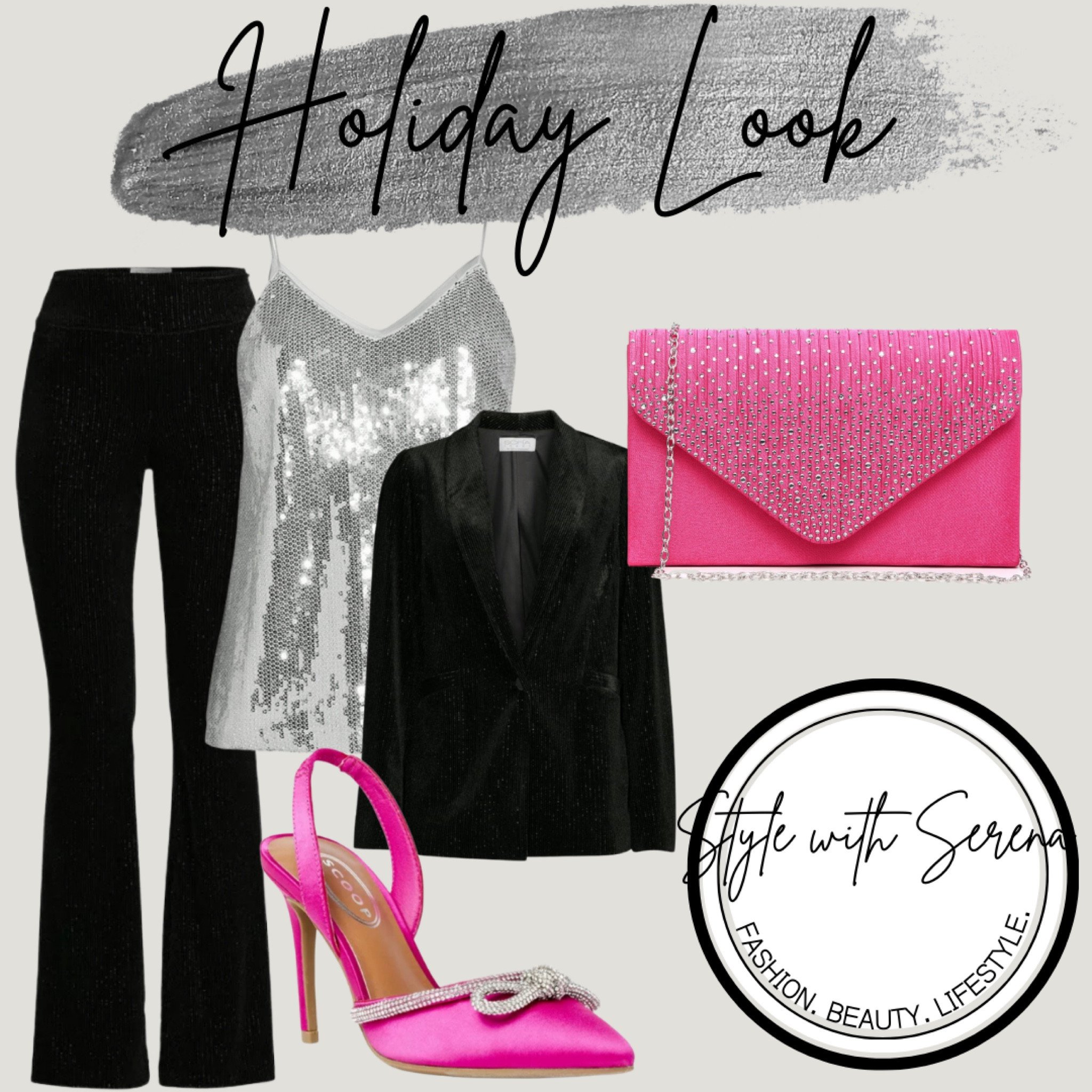 Walmart holiday look. 
#walmartfinds
#walmartfashion
#Holidayparty
#Holidayoutfit
Sequin top
Velvet blazer
#Walmart
#Affordablefashion
#Affordablestyle
Sam & Libby
#Fashionover40
#Fashionover50
@walmart
@walmartfinds
@walmartfashion


#LTKHoliday #LTKshoecrush #LTKunder50