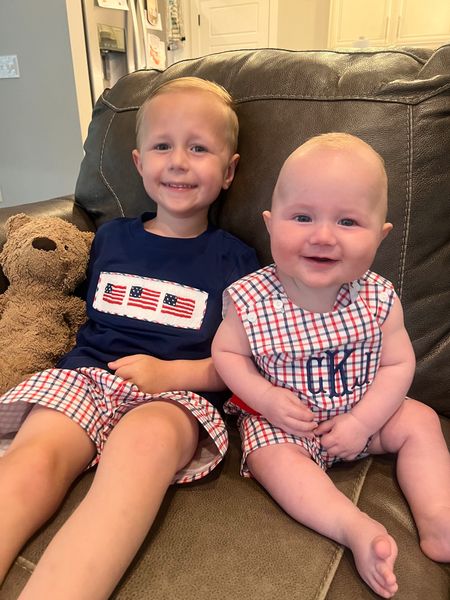 Kids and babies patriotic outfit from Cecil and Lou! The absolute cutest!

Cecil and Lou / smocked / smocked outfit / patriotic outfit / 4th of July/ Memorial Day / red, white, and blue / toddler boy outfit / baby boy outfit 

#LTKbaby #LTKfamily #LTKkids