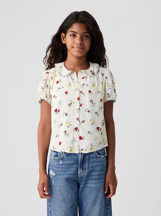 Gap × DÔEN Kids Floral Shirt | Gap (US)