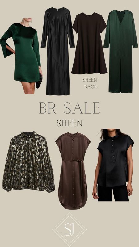 BR Sale

EXTRA 25% off sale prices

Gorgeous sheen pieces that will pop all year round for any occasion ✨ 

#LTKsalealert